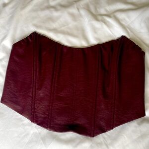 WHITE FOX I Need You Bustier Wine